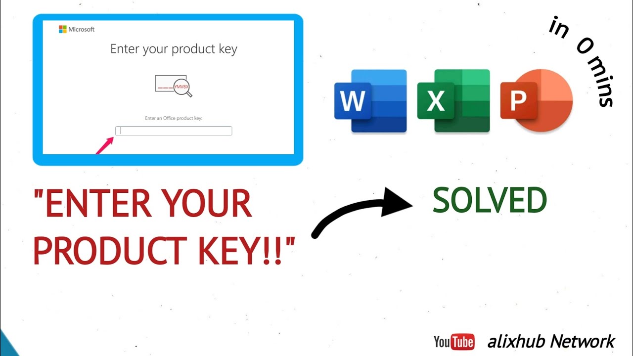 Solving the Enter Your Product Key error loop in MS Office