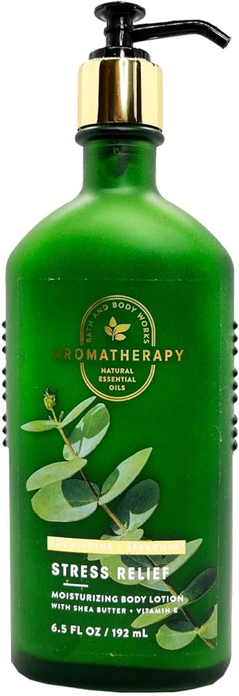 Bath & Body Works Aromatherapy Stress Relief Eucalyptus Spearmint Lotion