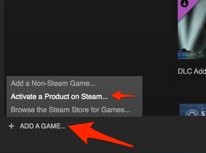 How to Activate a Product on Steam