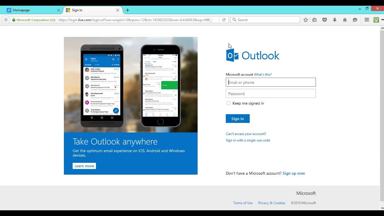 How to Log In and Manage Your @live.com Email Account
