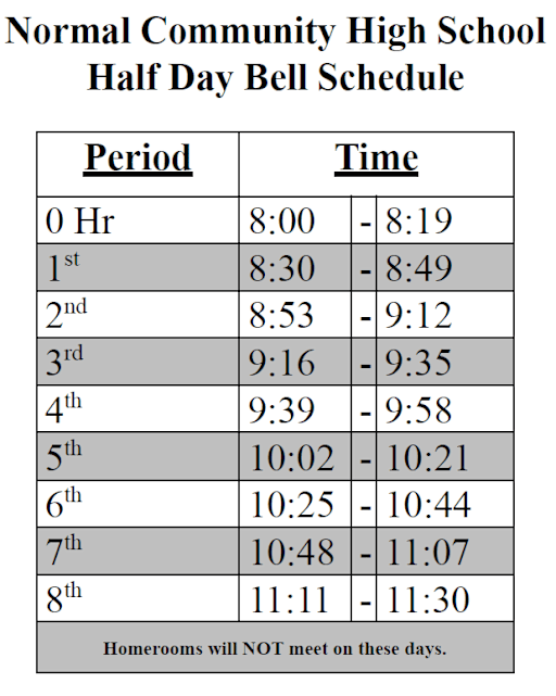 Half-Day Schedule Guide & Work Tips