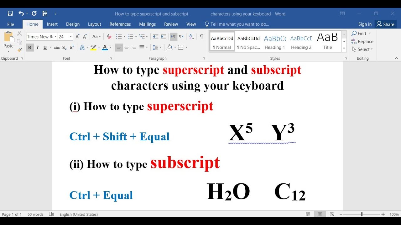How to Make Subscript in Word (2026)
