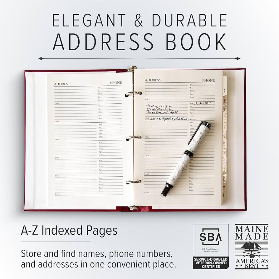 Using Address Book Top Address Address Books to Buy