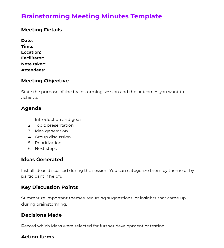How to Write Meeting Minutes Perfectly