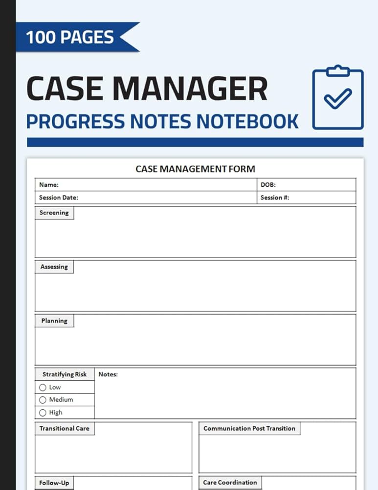 Case Management Note Templates