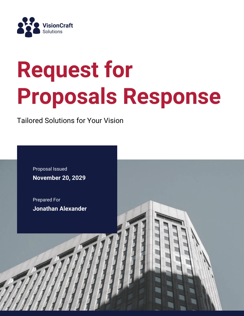 Response for RFP Template and Examples