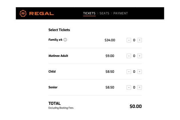 How Much Is The Movie Ticket At Regal