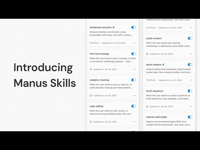 GitHub Manus Skills Setup & Top Repos