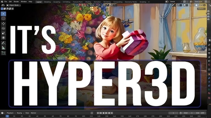Abstract representation of AI rendering engines and synthetic data