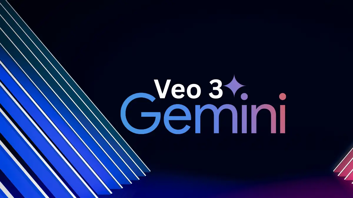 Screenshot showing the Gemini app interface with the video generation icon highlighted