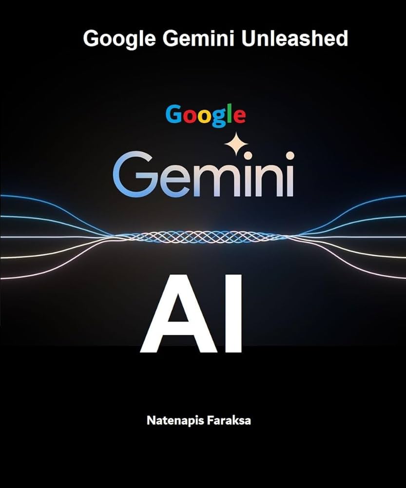 Cover of a book titled Google Gemini Unleashed covering GenAI and Workspace extensions