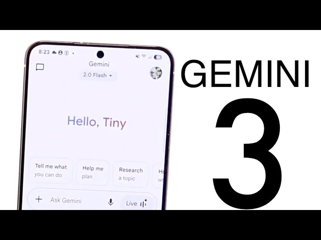 Video thumbnail discussing Google Gemini 3.0 features and changes