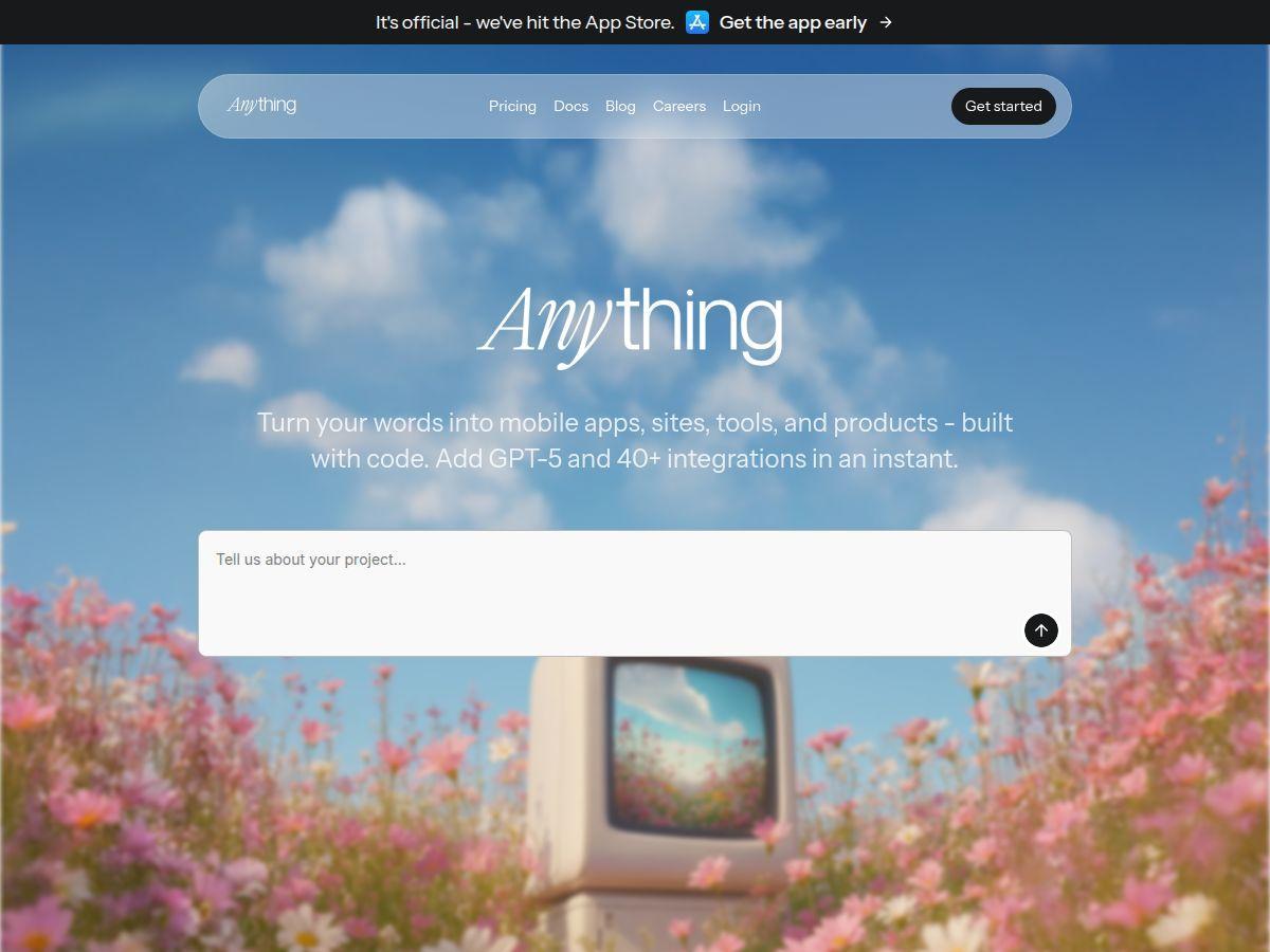 Create Anything App Anything AI App Builder Review