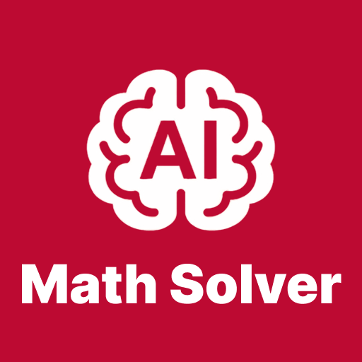 Interface of an AI Math Solver showing step-by-step algebraic solutions on a mobile device