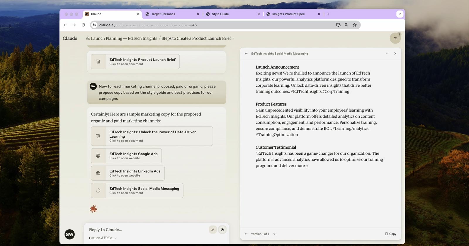 Comparison of Anthropic Claude Team Plan features and collaborative tools