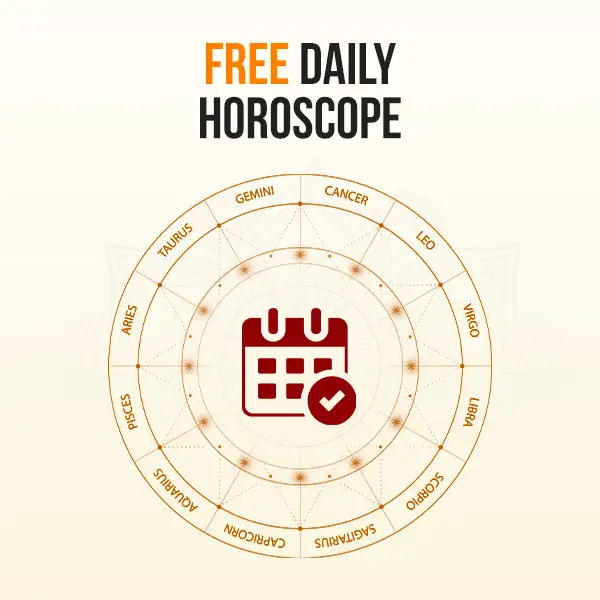 A visual representation of a daily personalised horoscope reading
