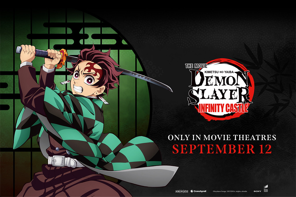 Demon Slayer Infinity Castle Subbed version promotional poster at Cinergy Entertainment