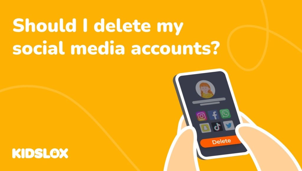 A person contemplating deleting social media apps from their smartphone screen