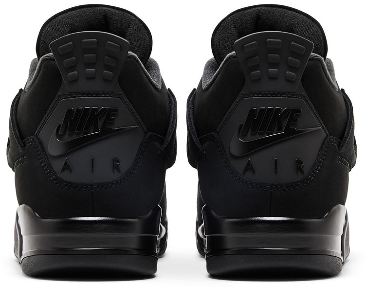 Air Jordan 4 Retro Black Cat 2025 profile view