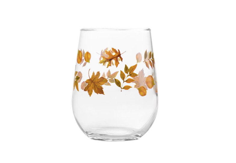 Side by side comparison of Dollar Tree and Anthropologie style glassware