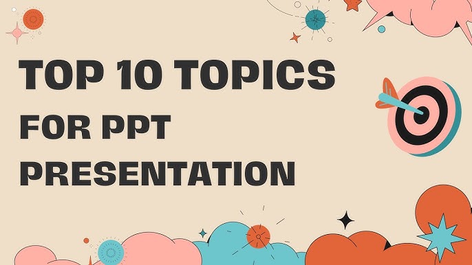 A presenter delivering a quick 5-minute presentation on top topics