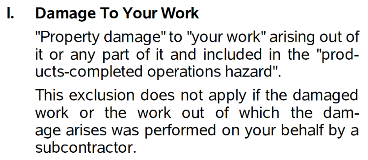 Completed operations liability insurance overview showing the transition from active work to finished projects