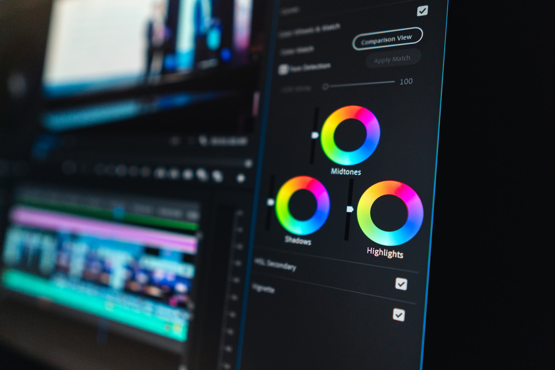 A visual representation of the video post production workflow from ingest to delivery