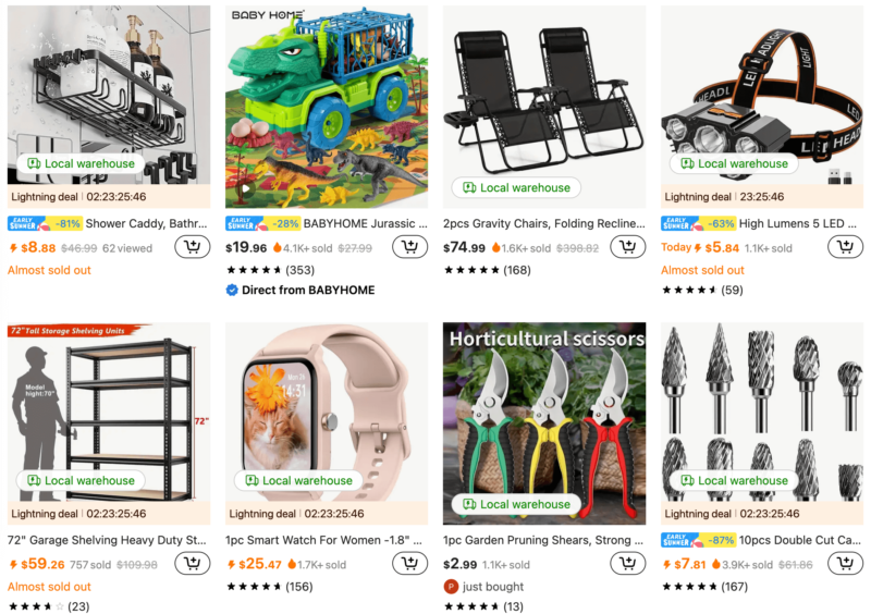 Tips for finding the lowest prices on Temu