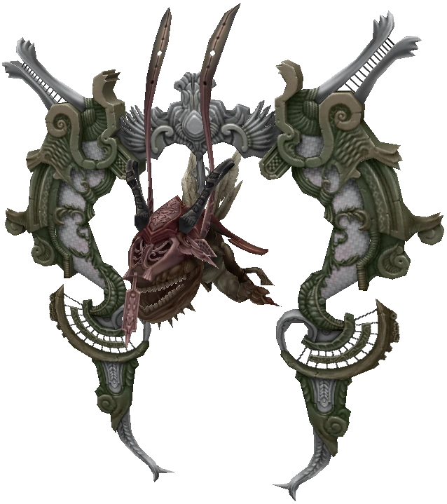 A battle scene in Final Fantasy XII featuring the Esper Zodiark
