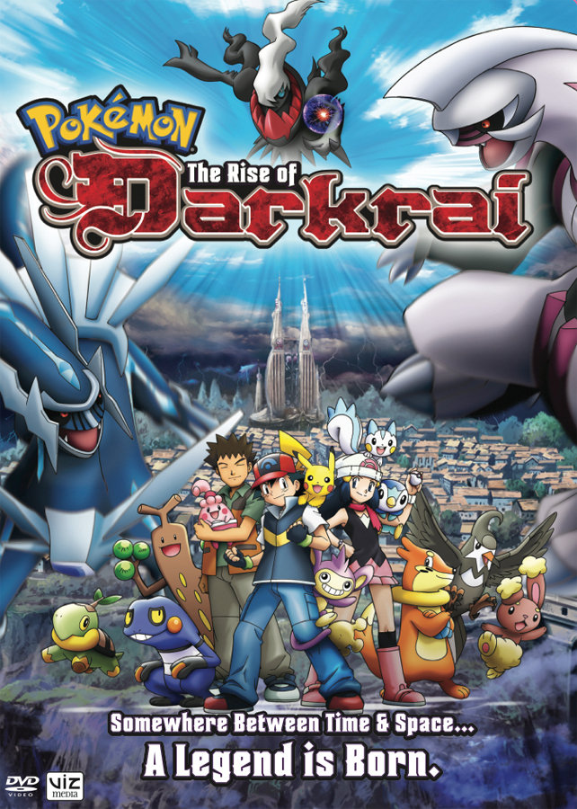 Official promotional poster for Pokémon: The Rise of Darkrai movie event