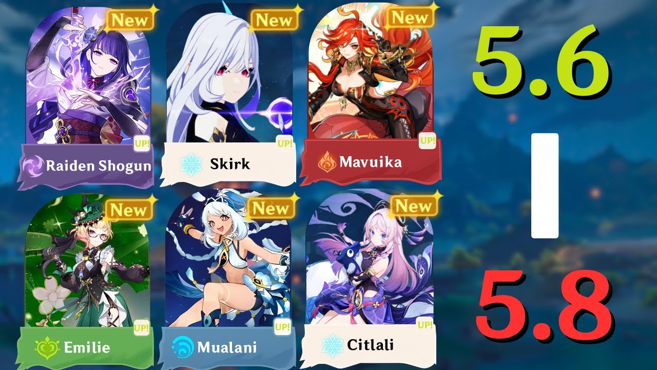 Genshin Leaks Banners and Upcoming Character Schedule Through Version 7.3