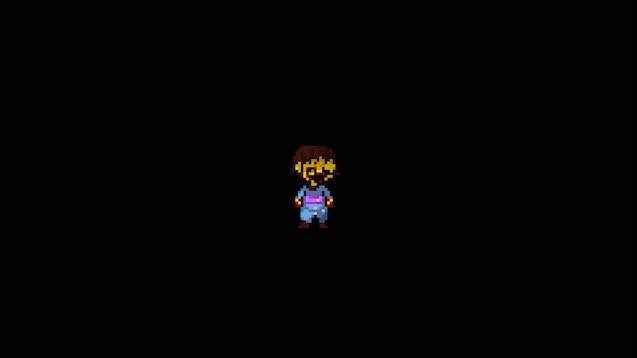 Steam Workshop mod showing a custom Level 20 Frisk battle