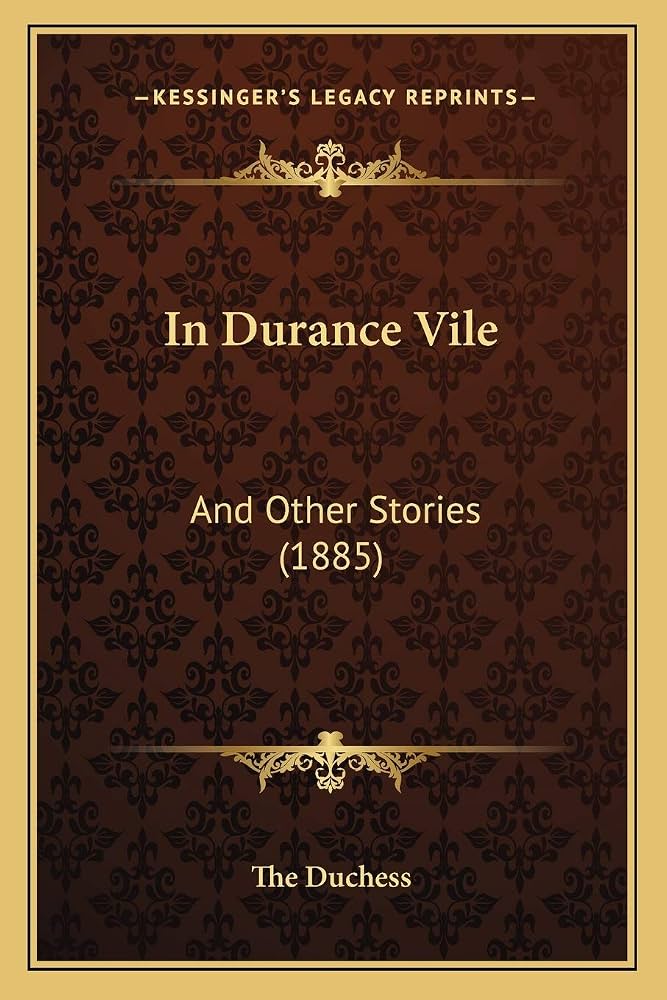 Book cover for In Durance Vile and Other Stories
