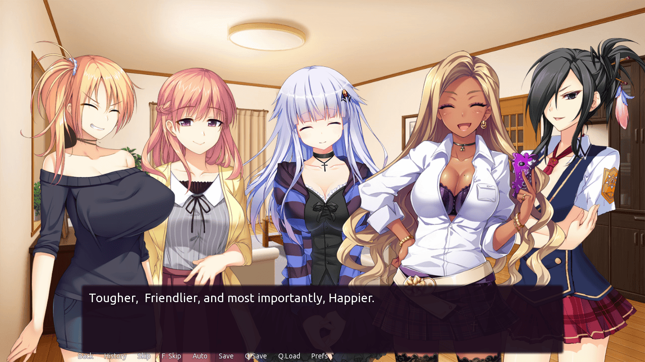 Screenshot of a Student Transfer scenario menu showing branching choices